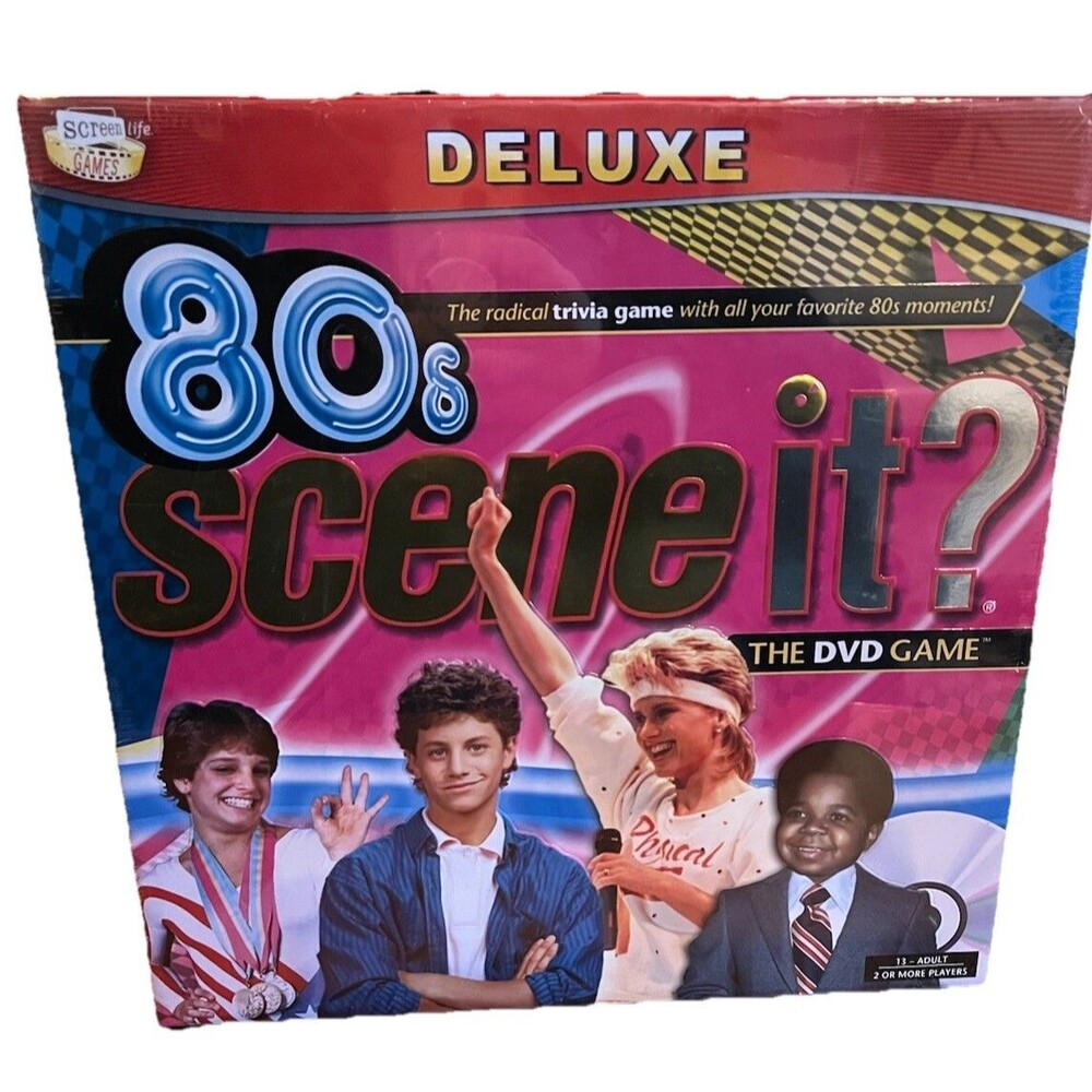80s Scene It? The DVD Game With Radical Trivia from 80s Moments *NEW & SEALED*